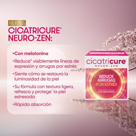 Crema Facial Antiarrugas Cicatricure Neuro-Zen con Melatonina 50g Crema Facial Antiarrugas Cicatricure Neuro-Zen con Melatonina 50g