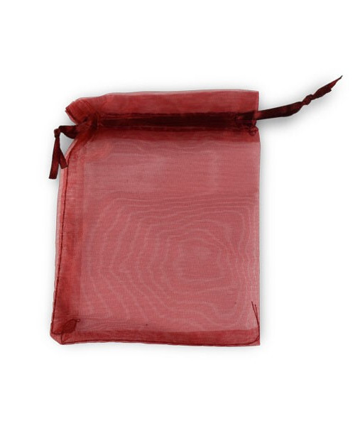 Bolsa organza 12x17 cm. ROJO