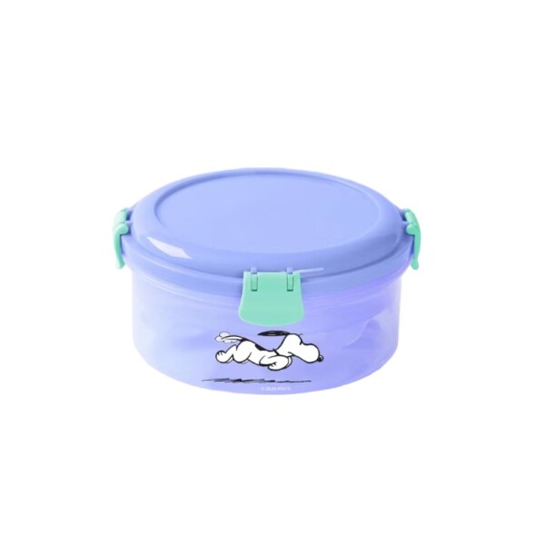 Ensaladera Snoopy 1.1lts violeta