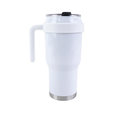 MUG ACERO COLOR 1LT C/ASA TERMICO BCO MUG ACERO COLOR 1LT C/ASA TERMICO BCO
