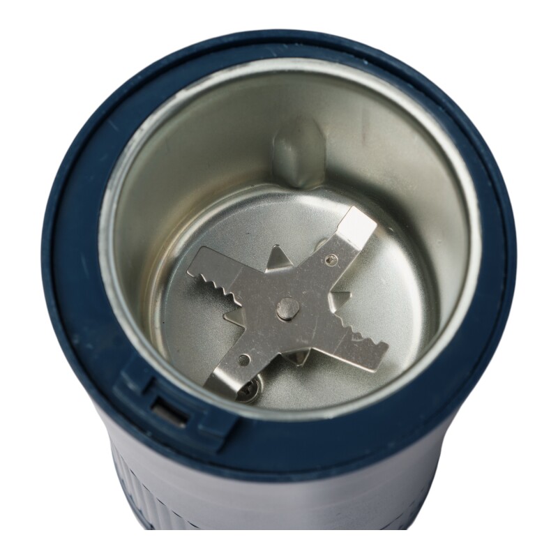 Moledor Molinillo Eléctrico De Cafe Granos Semillas 150w Azul Marino