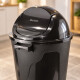 Tarro de residuos tapa vaiven 60lt NEGRO