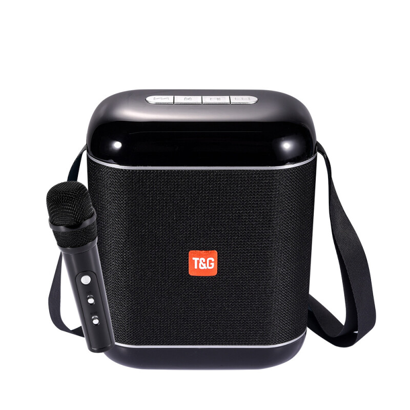 Parlante portátil bluetooth TG523K mini karaoke micrófono Parlante portátil bluetooth TG523K mini karaoke micrófono