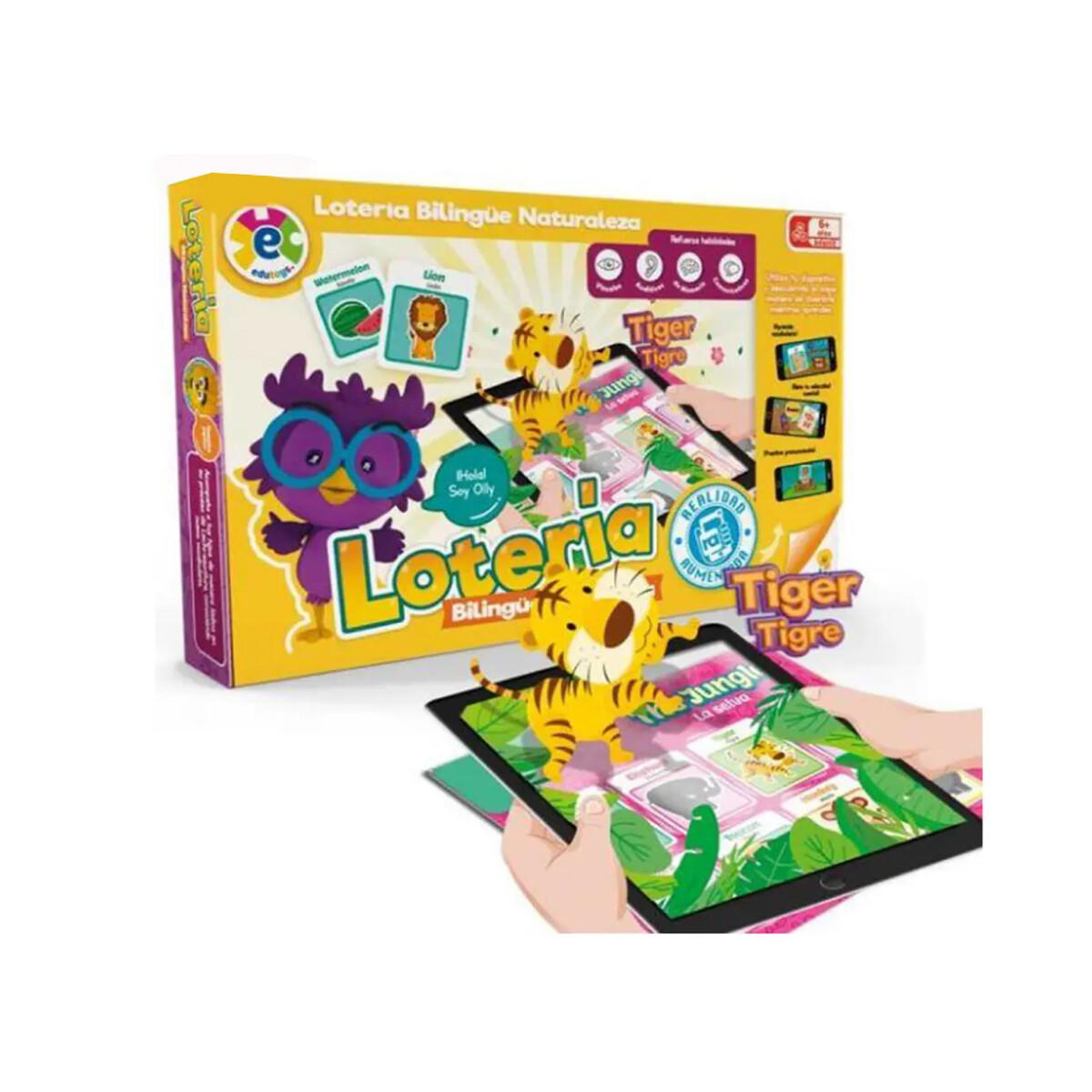 Juego Educativo Lotería Naturaleza 