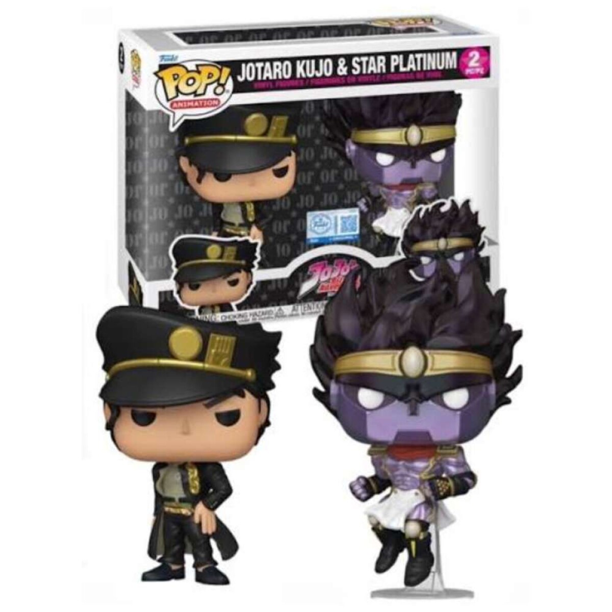 Jotaro Kujo Y Star Platinum - Jojos Bizarre Adventure - Pack x2 