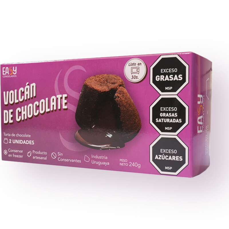 Volcan de Chocolate 2un Volcan de Chocolate 2un