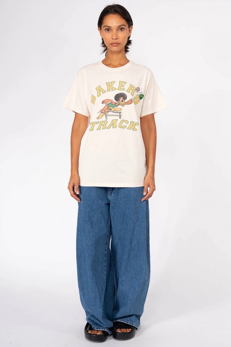 CAMISETA BAKERS Natural