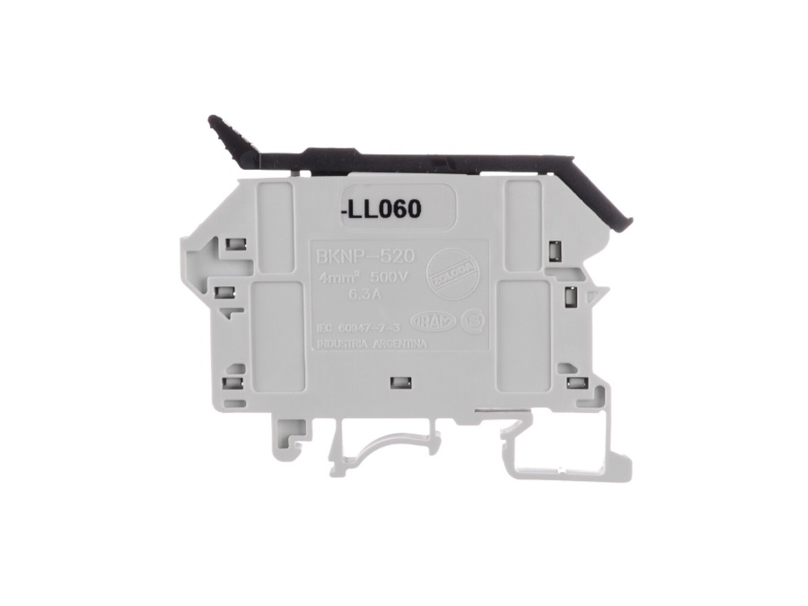 BORNE PORTAFUSIBLE PARA FUSIBLE 5X20 CON INDICACION LED 