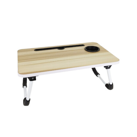 Mesa Para Laptop Simil Madera Unica