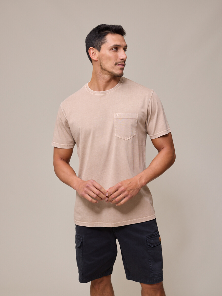 T-SHIRT TEVOL POLANCO - Beige 