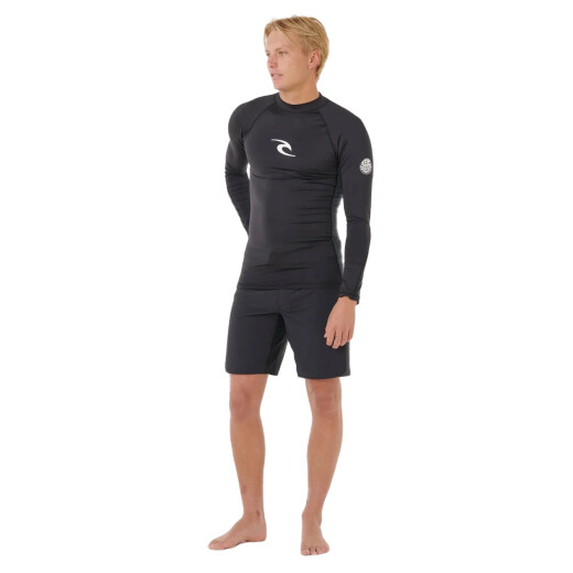 Lycra Rip Curl Waves Upf Perf - Negro Lycra Rip Curl Waves Upf Perf - Negro