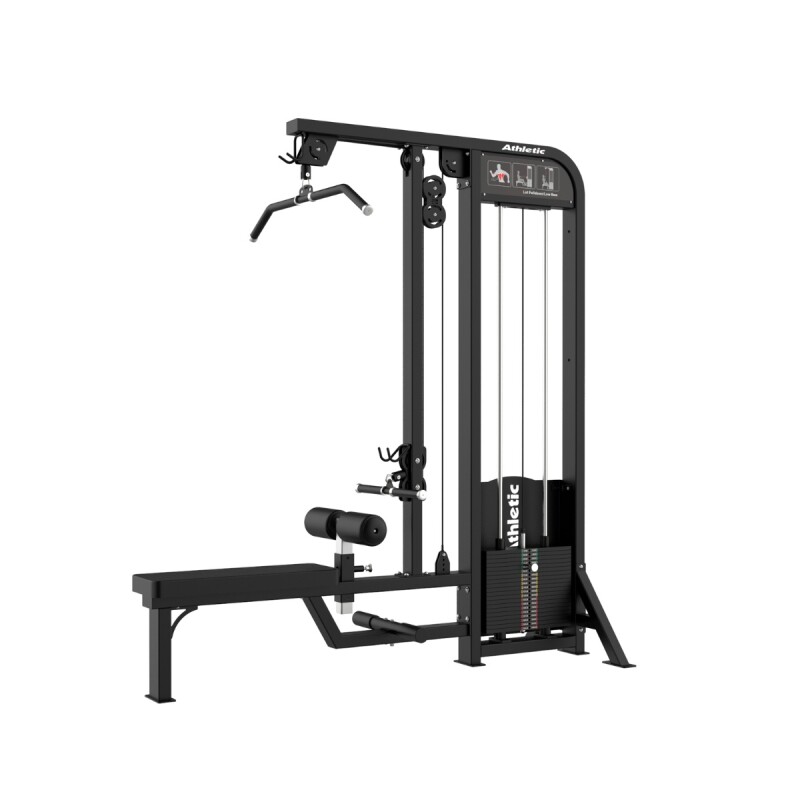 DYNAMIC - LAT PULL DOWN & LOW ROW Negro