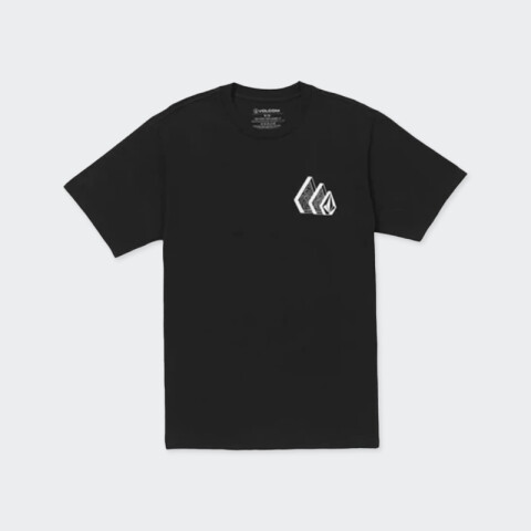 Remera Volcom Repeater Negro