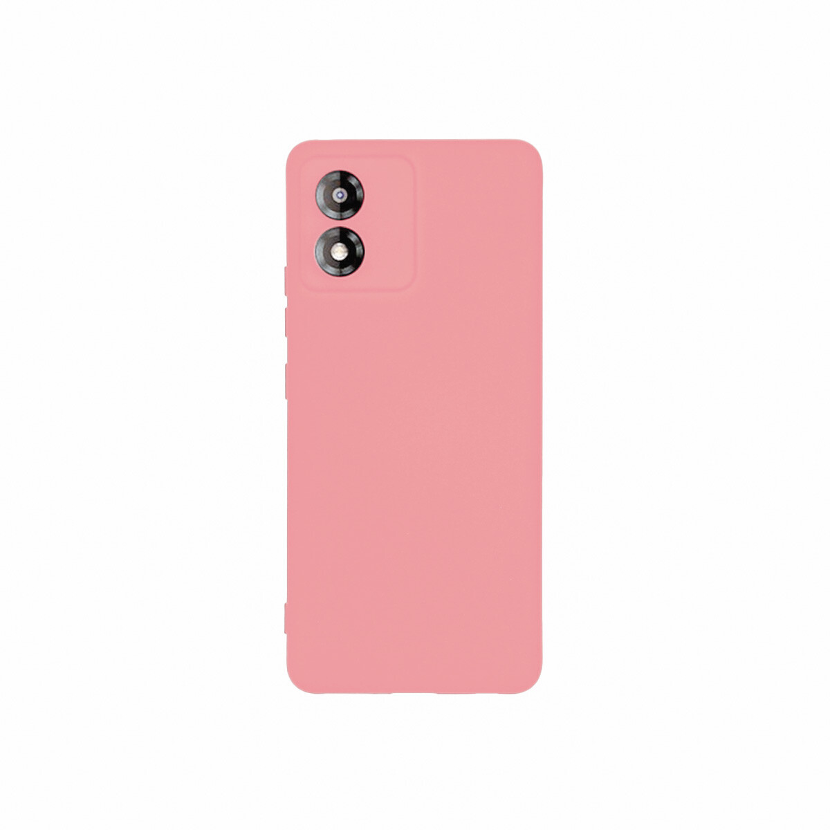 Protector Motorola Moto E13 engomado color rosa 