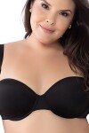 DEL RIO Strapless Negro