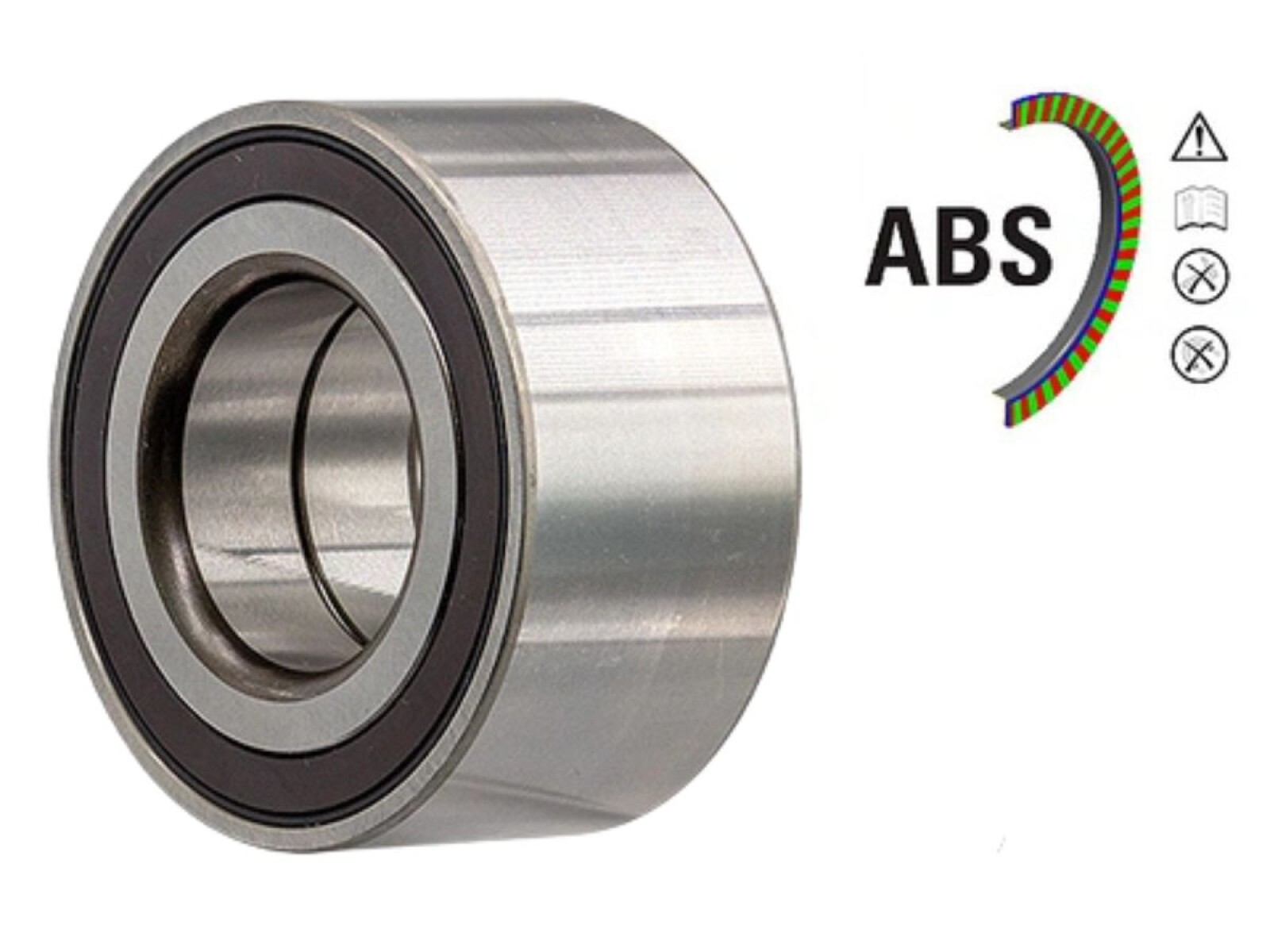 Rueda Del Rod Doble HileraRenault Kwid 17-25 int.Ø35x ext.Ø64x35 