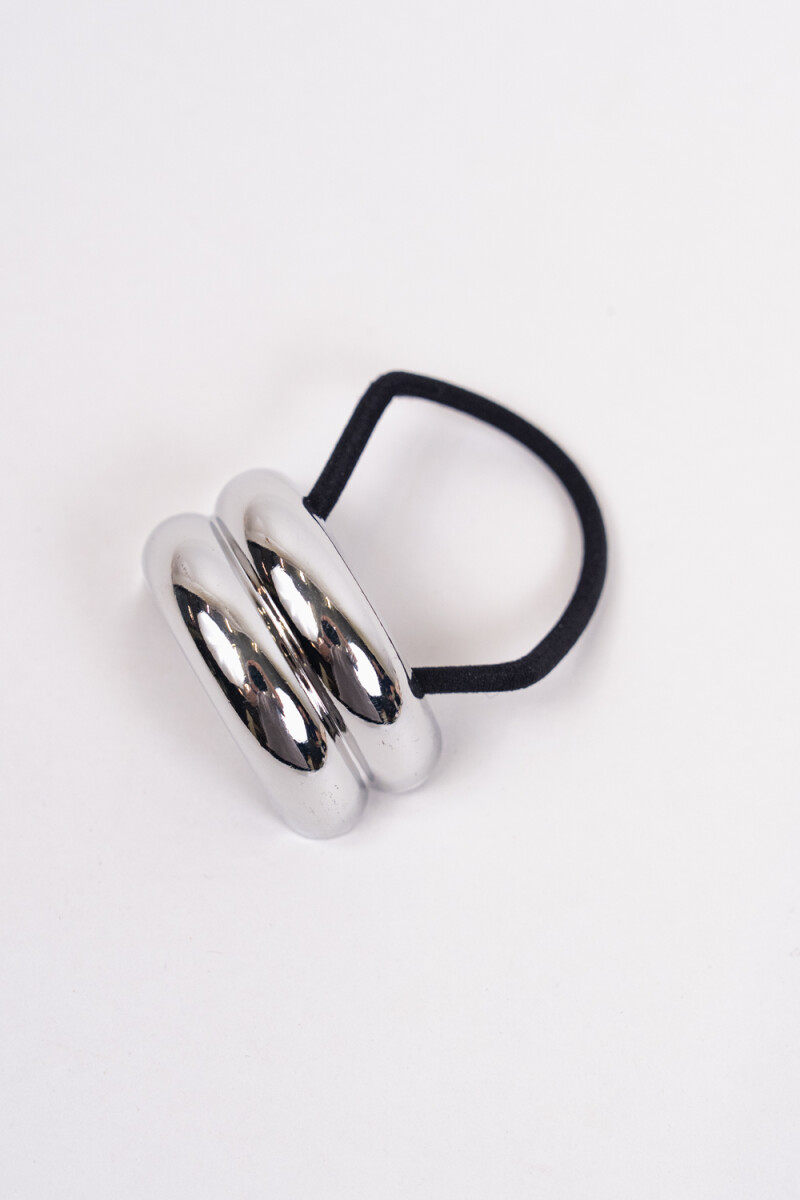 Gomita De Pelo Cosu - Plateado 