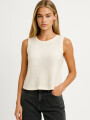 Musculosa Tavira Crudo / Natural