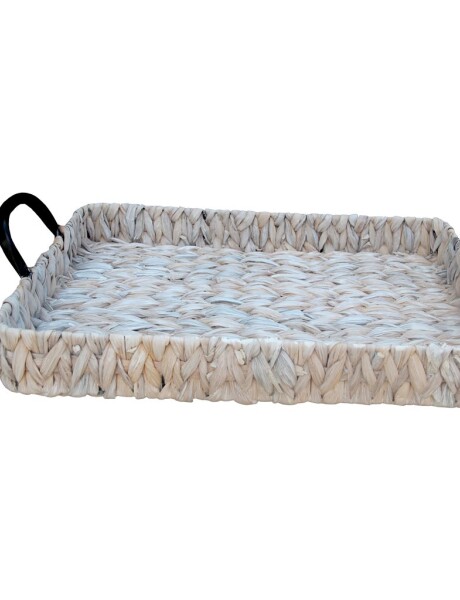 BANDEJA RECT C/ASAS 44X34X6CM JACINTO DE AGUA BCO BANDEJA RECT C/ASAS 44X34X6CM JACINTO DE AGUA BCO