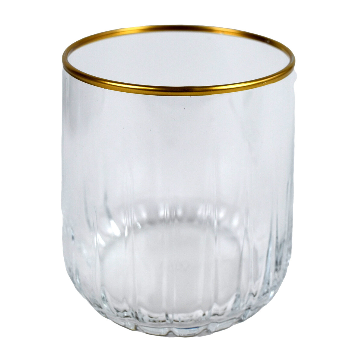 Vasos de vidrio Gold Rim 3 piezas de 310cc Herevin 