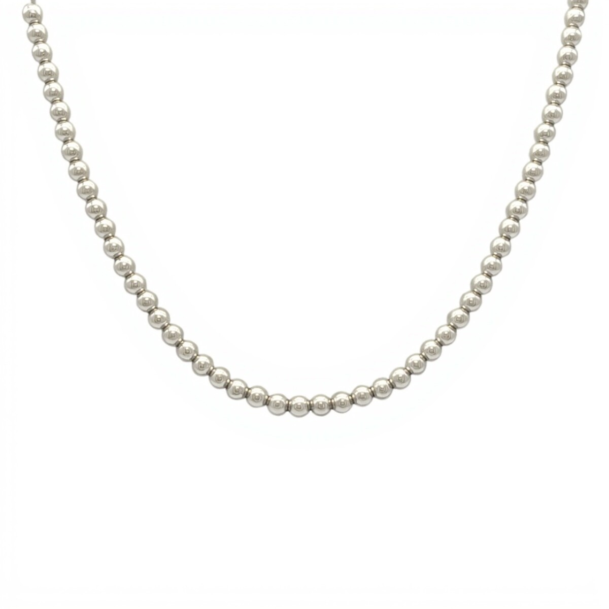 Cadena Bolitas-Plata 925-Sin Piedra-CD3363 - sinpiedra 