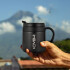 Taza Vaso Termico 355ml Tapa Asa Acero Inoxidable Doble Capa Taza Vaso Termico 355ml Tapa Asa Acero Inoxidable Doble Capa