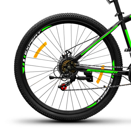 Bicicleta Montaña Expert Predator R27.5 Freno Disco N-Verde