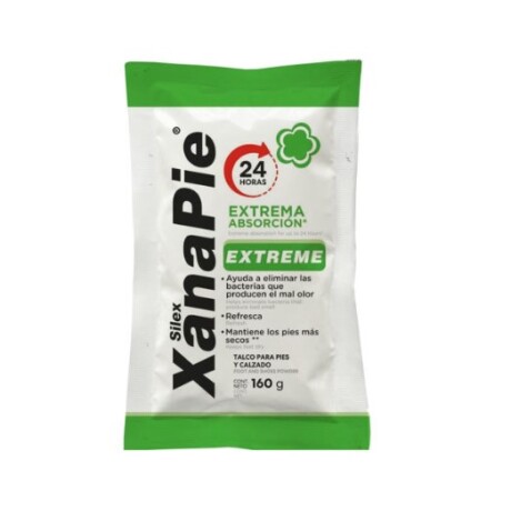 Xanapie talco repuesto Extreme 160g