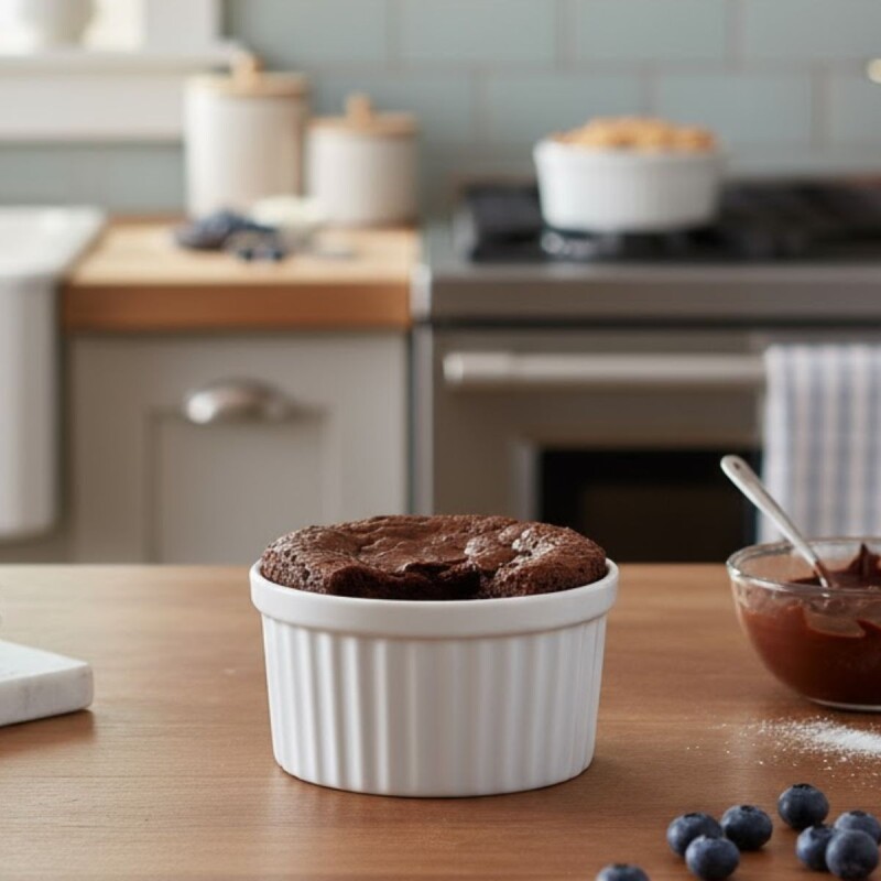 Ramequin Redondo 9X4,5CM BLANCO