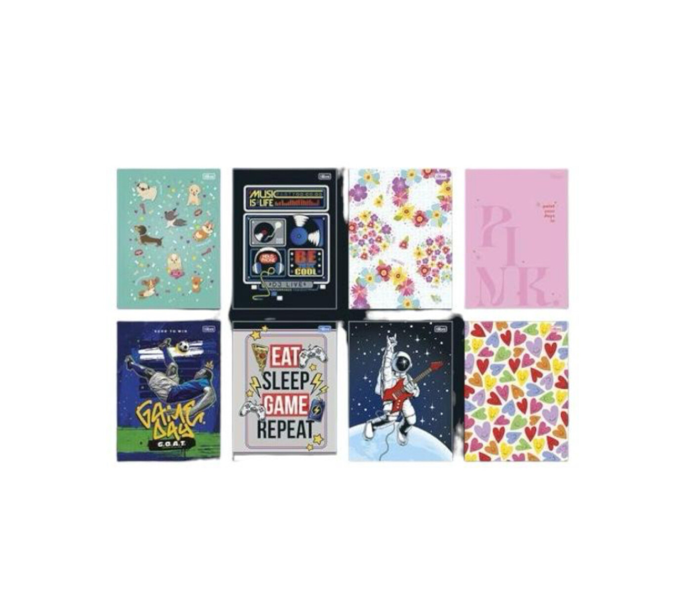 Cuadernola Tilibra Mi Pais 96 Hojas Tapa Extra Dura Pack x4 - Surtido 