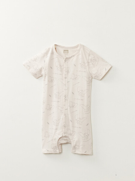 Enterito pijama estampa disney Dumbo Rosa