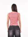 MUSCULOSA GUIONES ROJO