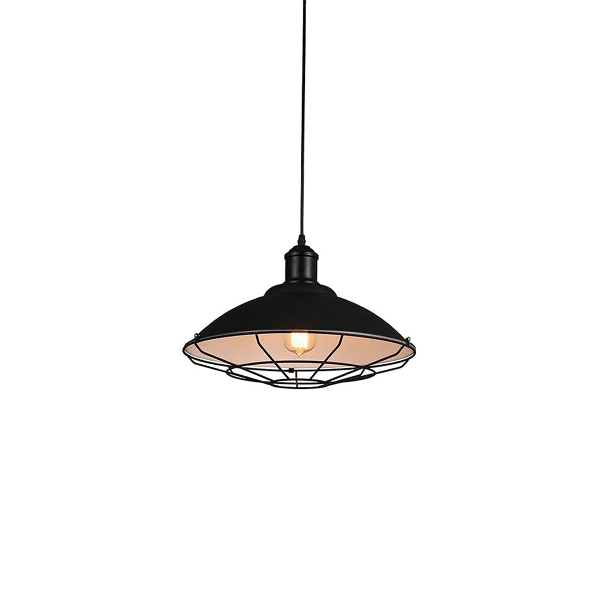 Luminaria Colgante Denver Negra ø 38 cm 