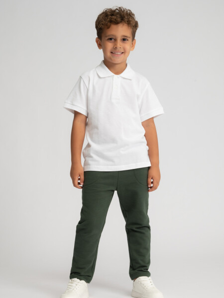 Pantalón deportivo básico Verde
