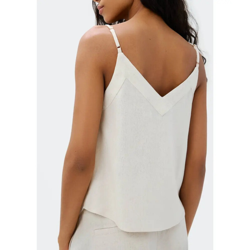 BLUSA SM FEM CAQUI CLARO