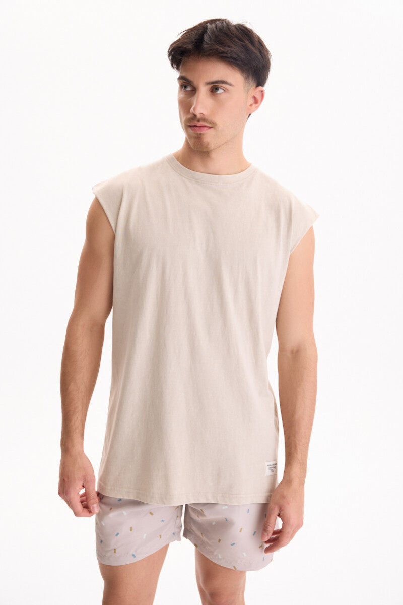 Remera Eluse Beige