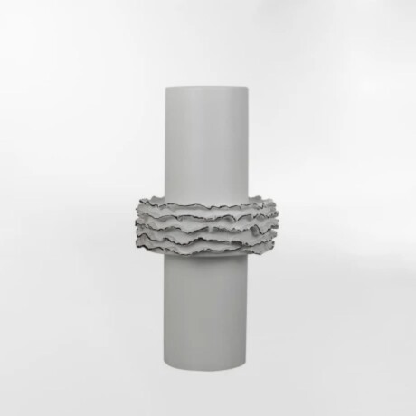 FLORERO ONDAS II Blanco - UNICO