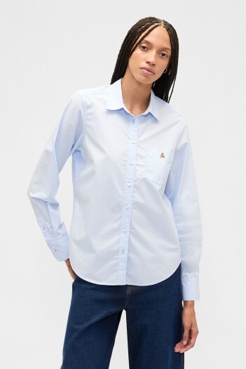 Camisa Brannan Mujer Blue Crystal