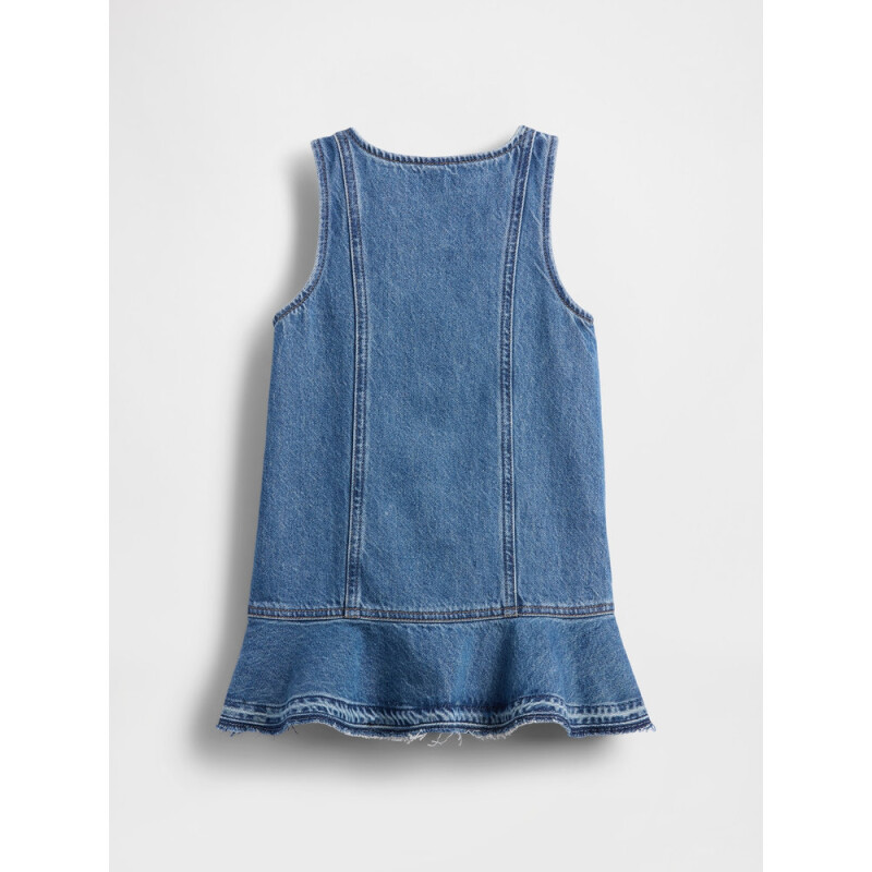 DNM JUMPER DRESS - MED WASH MEDIUM WASH