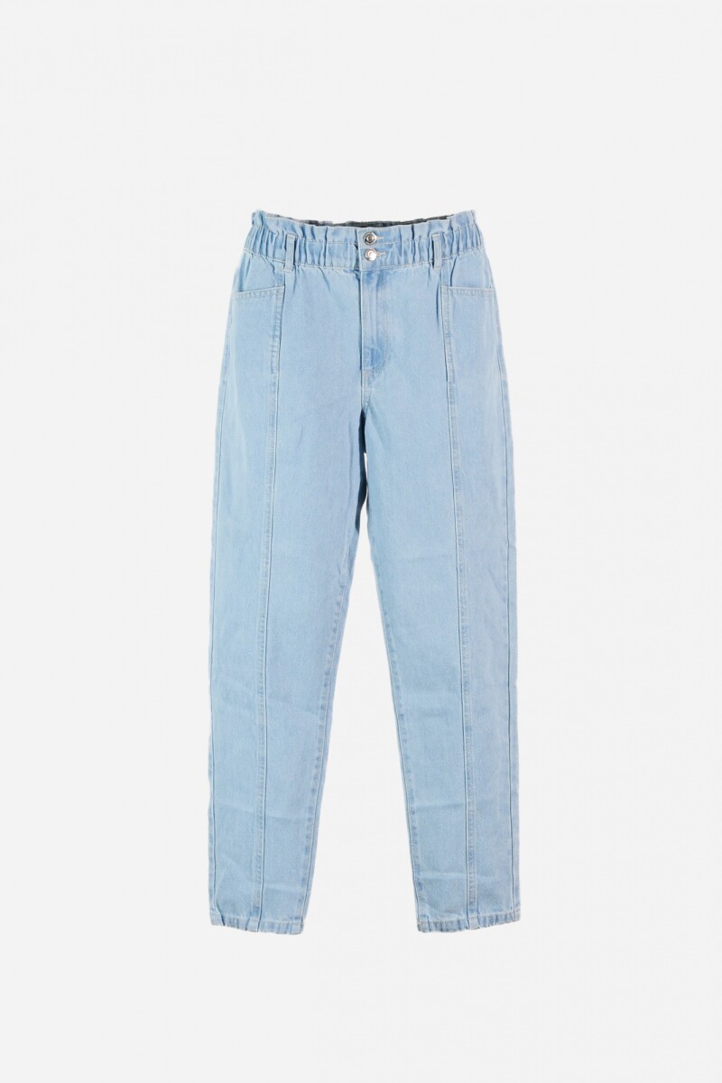 Jean de dama AZUL