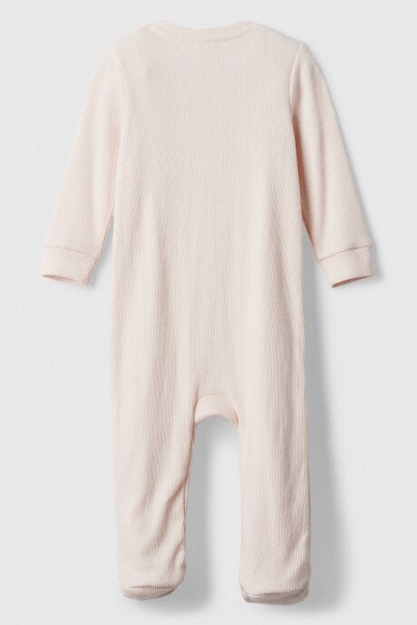 Pijama Con Cierre Bebé Barely Pink 612