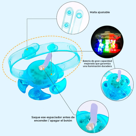 Set Cotillón N34 Sorpresitas Pulseras Spin C/ Luz X12 Set Cotillón N34 Sorpresitas Pulseras Spin C/ Luz X12
