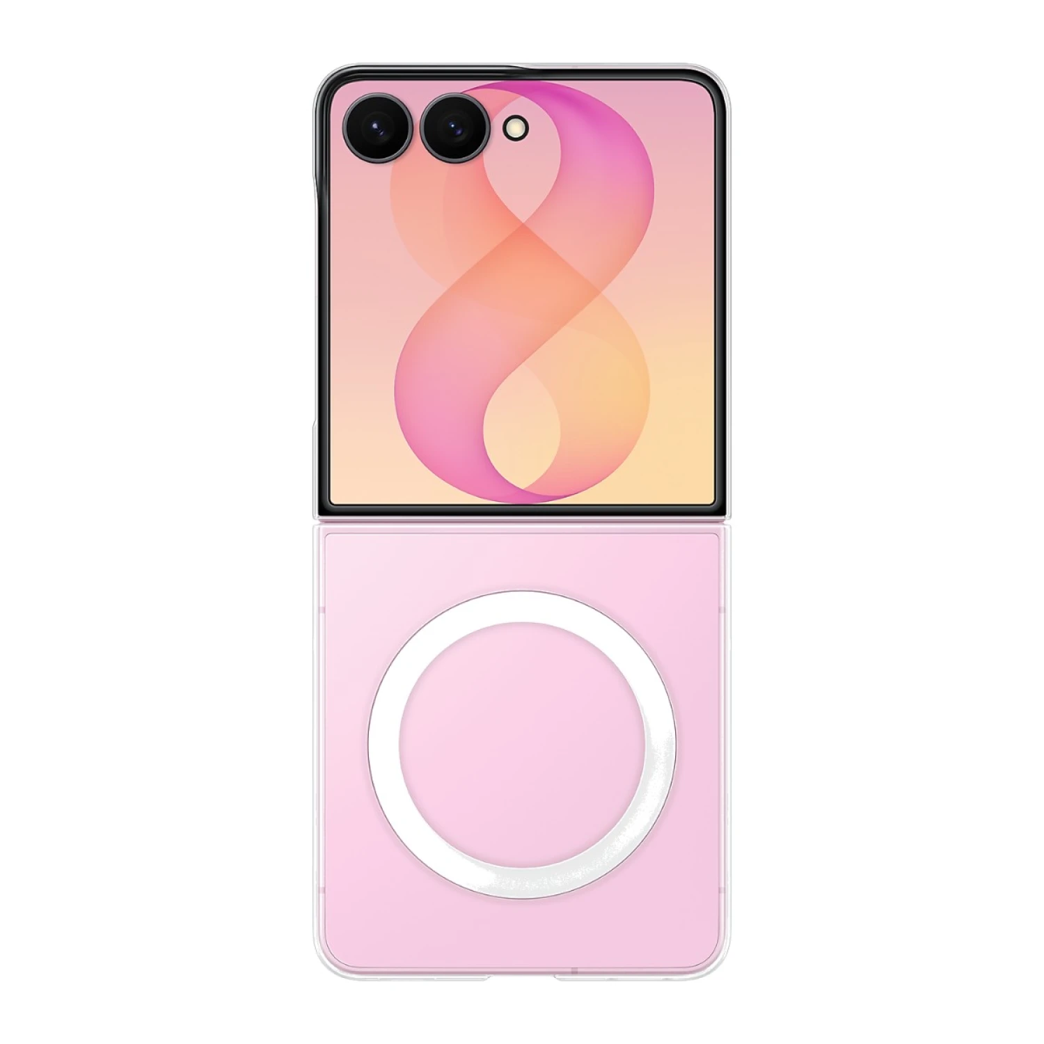Funda Samsung Clear Magnet Transparente para Galaxy Z Flip8