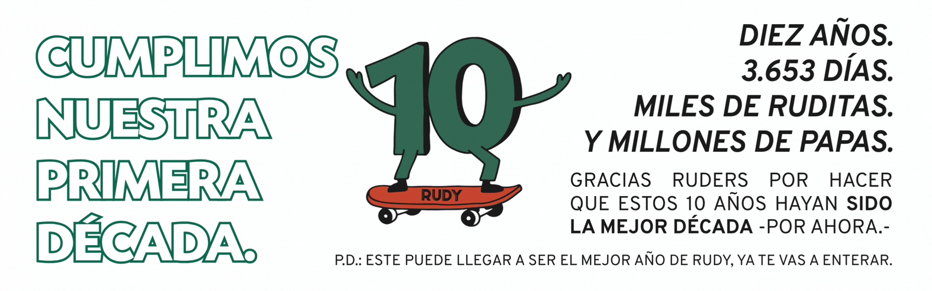 HOME SLIDER - 10 años RUDY