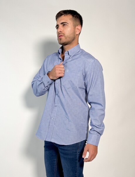 Camisa a cuadros Odiseo Azul