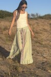 Pollera bella Celeste