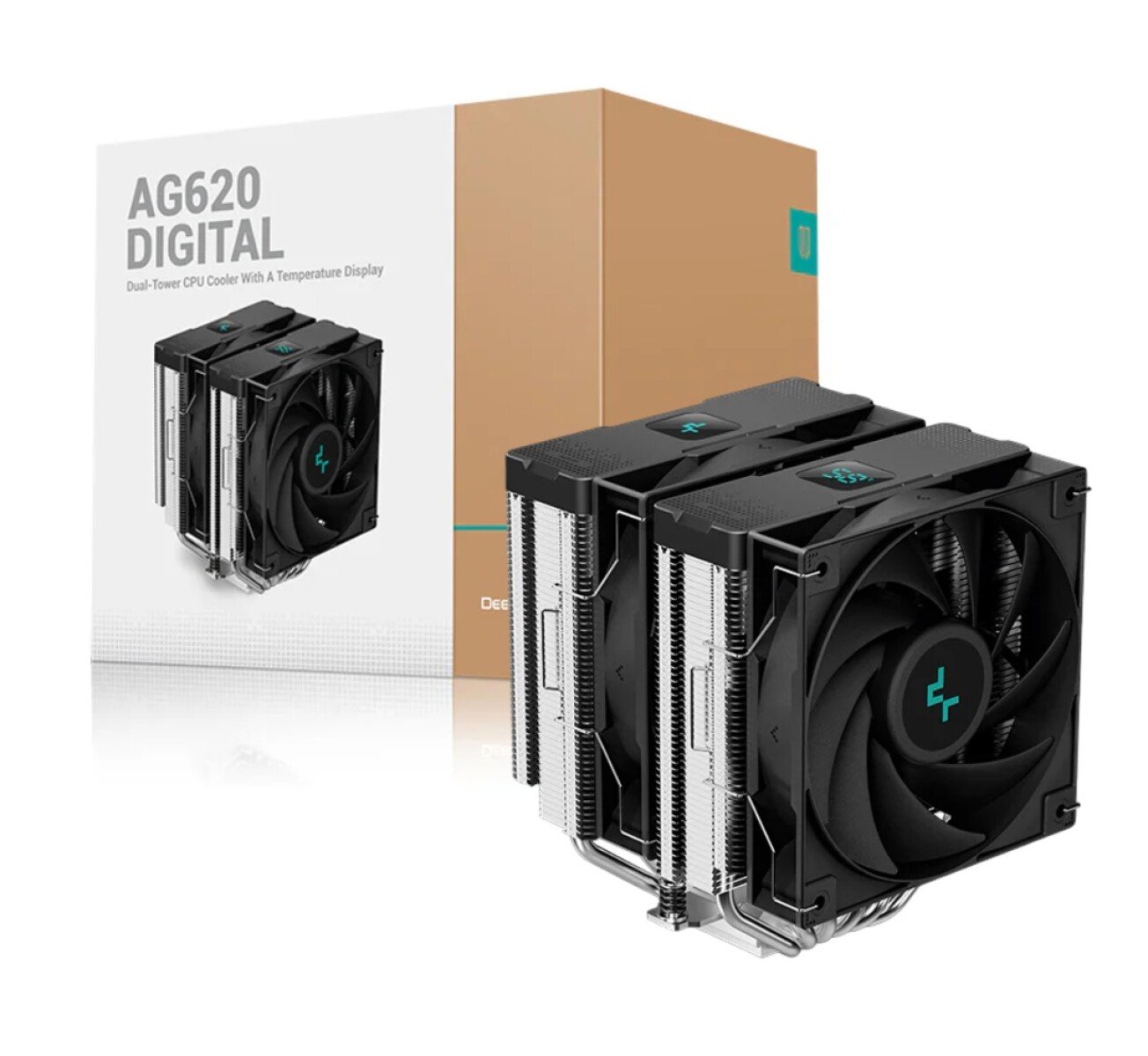 COOLER DEEPCOOL AG620 DIGITAL NEGRO 