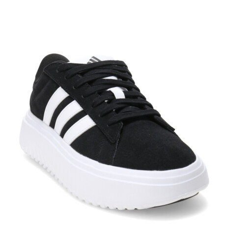 Championes de Mujer Adidas Grand Court Plataforma Negro - Blanco