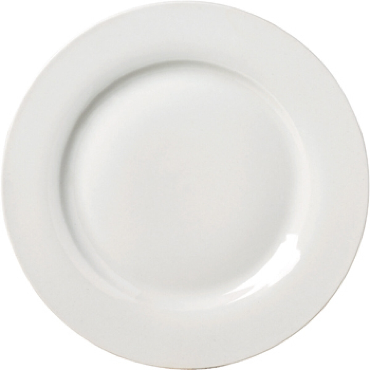 Plato De Sitio Porcelana Blanca 