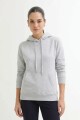 Buzo deportivo clásico con capucha Gris melange claro